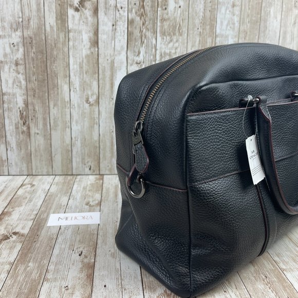 NWT Coach | Trekker Carryall - Black/Oxblood - Picture 4 of 7